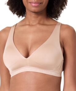Emporio Armani Damen Microfiber Bralette Gepolsterter BH