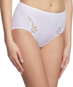 CALIDA Feminin Sense Midi Slip Damen | high waist, aus 100% feiner Baumwolle, Feinripp, naht- und saumfrei