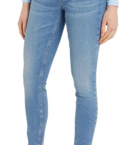 Tommy Jeans Damen Jeanshosen Nora Mr Skn Dg1210 Dw0dw16704