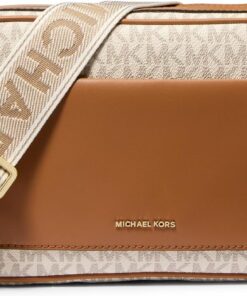 Michael Kors 32R5G5VC9B-149 LG EW PCKT XBODY Women VANILLA/ACRN Size One Size