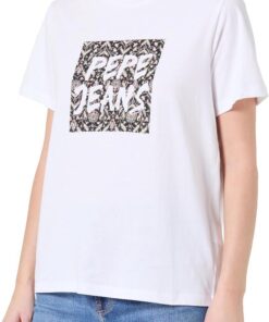 Pepe Jeans Damen W Floral Iii T-Shirt