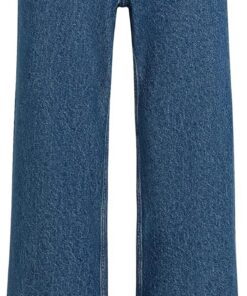 Karl Lagerfeld Jeans Damen Jeans Mid Rise Relaxed Denim W/Slit