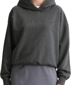 Marc OߴPolo Damen Sweatshirt aus Bio-Baumwolle mit Logo-Stickerei