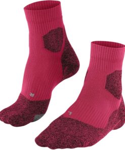 FALKE Damen RU Trail Grip Laufsocken schnelltrocknendes atmungsaktives Funktionsmaterial mittelstarke Polsterung für Dämpfung Kompression am Knöchel reduziert Umknicken stabilisierend vegan 1 Paar