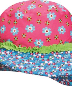 Playshoes Mädchen Bademütze Kopfbedeckung Uv-Schutz Sonnenhut