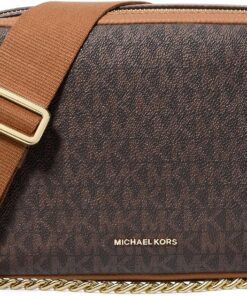 MICHAEL KORS MD DBLZP CHN CAMERA XBODY BRN/ACORN One Size
