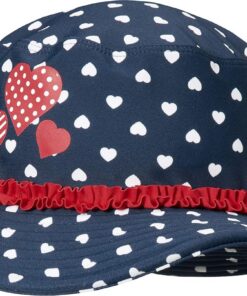 Playshoes Mädchen Bademütze Kopfbedeckung Uv-Schutz Sonnenhut