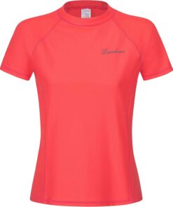 Landora®: Damen UV-Shirt mit UV-Schutz 50+ und Oeko-Tex 100 Zertifizierung in Koralle oder türkis