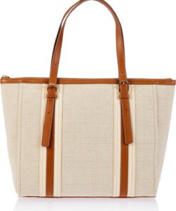 Fossil Damen Carlie Tote, Light Brown, 34.29cm L X 12.06cm W X 29.21cm H EU
