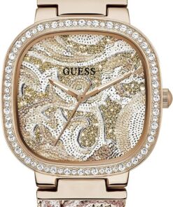Guess Damen-Uhren Analog Quarz One Size Roségold 32019893