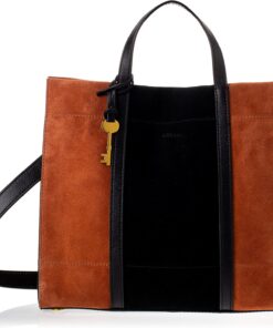Fossil Damen Carmen Shopper Ledertasche 30,8 cm L x 12,1 cm B x 26,4 cm H