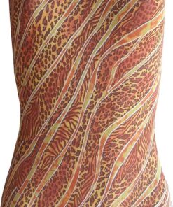 Solar Tan Thru Badeanzug braun/gelb, Gr. 38 B-Cup