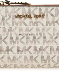 Michael Kors 32S5G8ED7V-149 MD SNAP Coin Billfold Women Vanilla/LUGG Size One Size