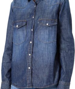 Pepe Jeans Damen W Denim Shirt Hemd