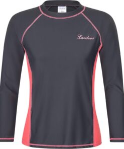 Landora®: Damen UV-Shirt mit UV-Schutz 50+ und Oeko-Tex 100 Zertifizierung in Koralle oder türkis